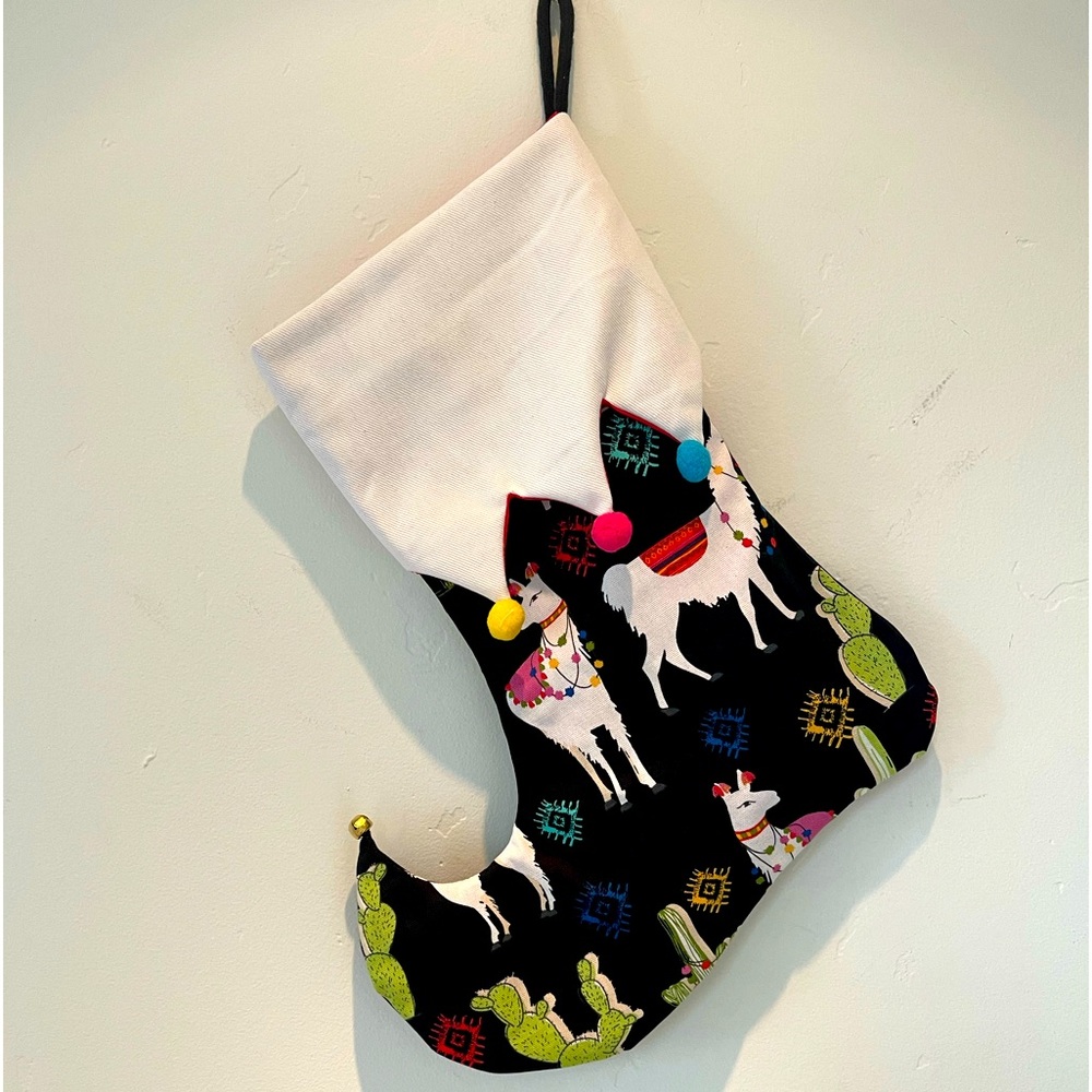 Handmade holiday stocking